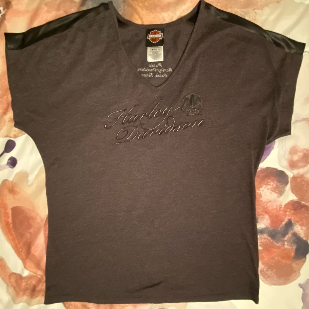 Harley Davidson Skull Logo T-Shirt